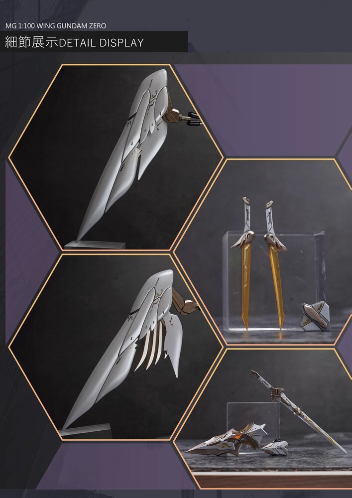 AEther MG XXXG-00W0 Wing Zero EW Ver. Ka Dress-up Kit