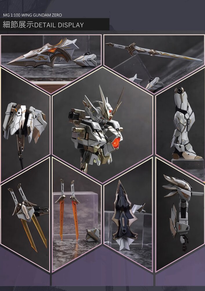 AEther MG XXXG-00W0 Wing Zero EW Ver. Ka Dress-up Kit