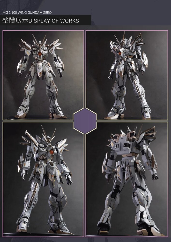 AEther MG XXXG-00W0 Wing Zero EW Ver. Ka Dress-up Kit