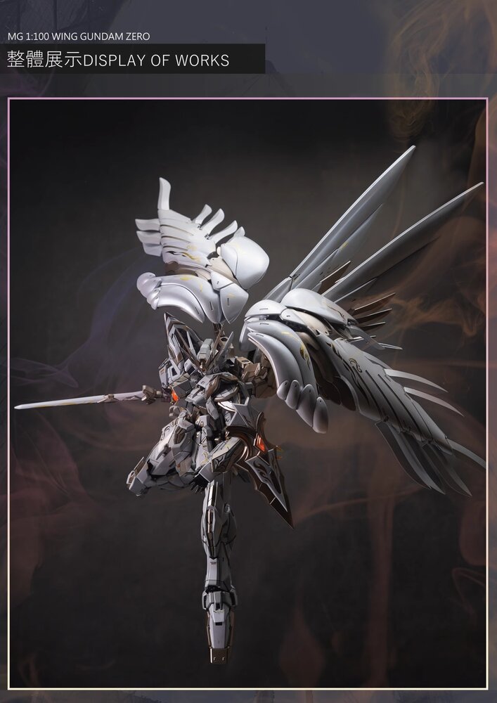 AEther MG XXXG-00W0 Wing Zero EW Ver. Ka Dress-up Kit
