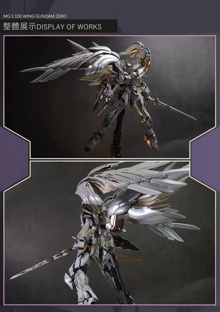 AEther MG XXXG-00W0 Wing Zero EW Ver. Ka Dress-up Kit