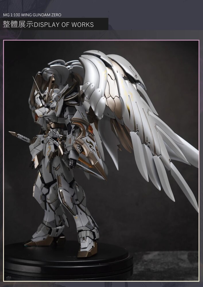 AEther MG XXXG-00W0 Wing Zero EW Ver. Ka Dress-up Kit