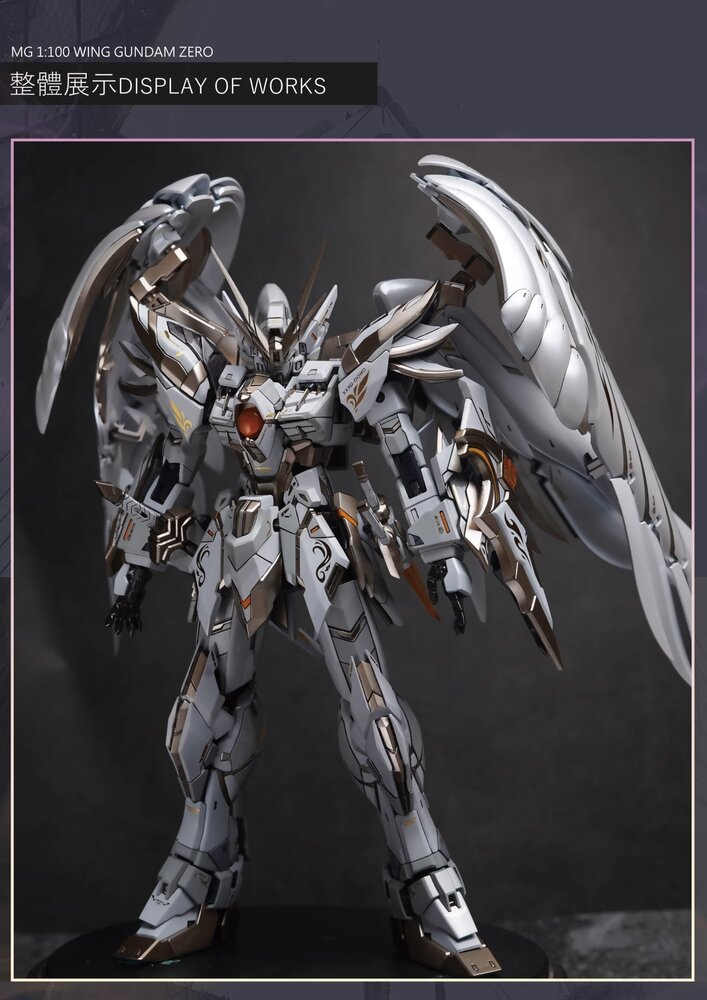 AEther MG XXXG-00W0 Wing Zero EW Ver. Ka Dress-up Kit