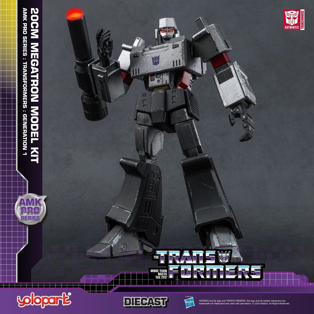 Yolopark Transformers: Generation 1 Megatron 20cm Model AMK Pro Series