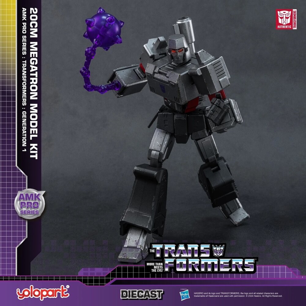Yolopark Transformers: Generation 1 Megatron 20cm Model AMK Pro Series