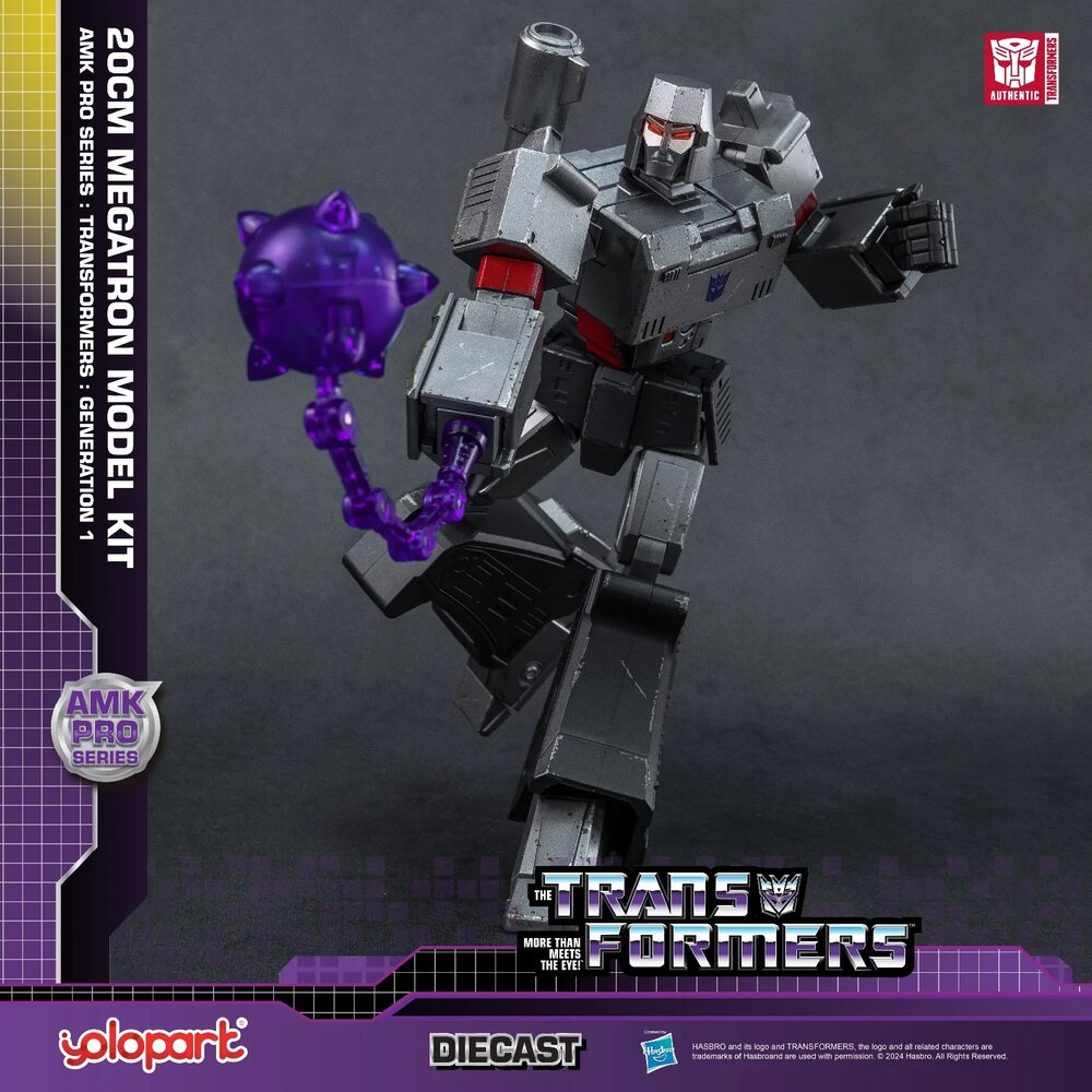 Yolopark Transformers: Generation 1 Megatron 20cm Model AMK Pro Series