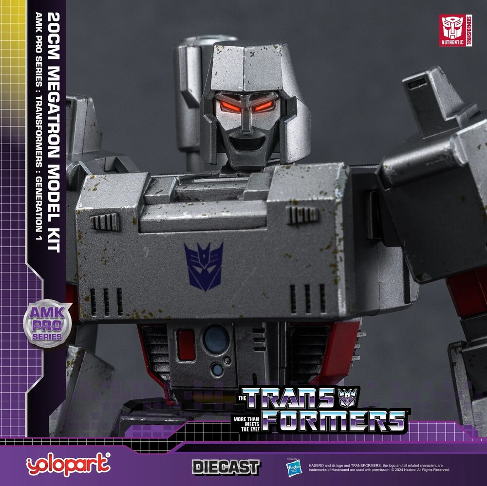 Yolopark Transformers: Generation 1 Megatron 20cm Model AMK Pro Series