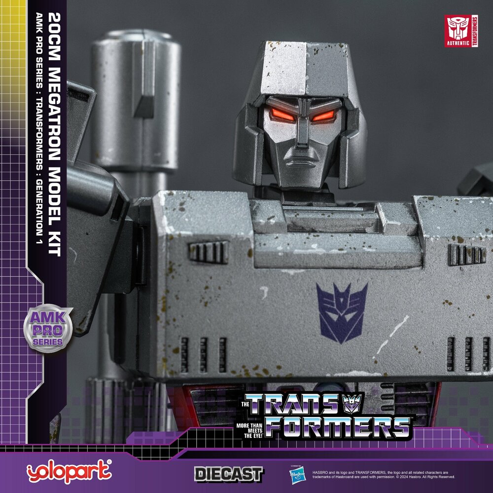 Yolopark Transformers: Generation 1 Megatron 20cm Model AMK Pro Series