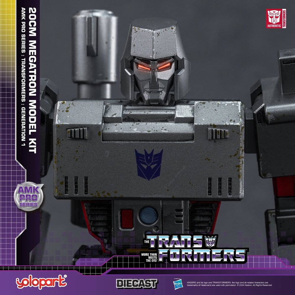 Yolopark Transformers: Generation 1 Megatron 20cm Model AMK Pro Series