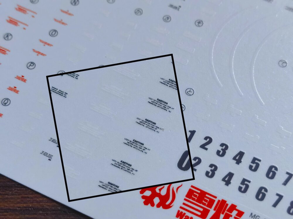 Flaming-Snow MG-165 RB-79K Ball Type K Fluorescent Decals