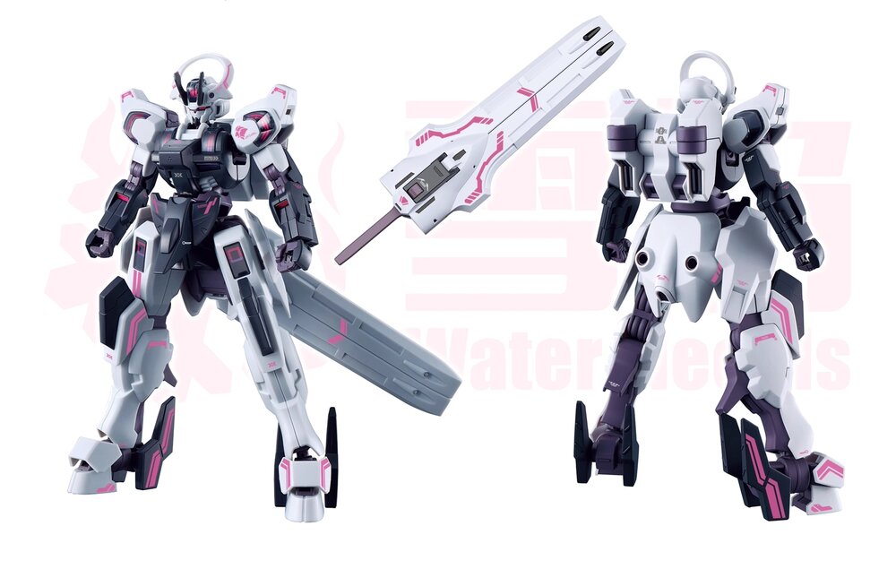 Flaming-Snow HG-76 Gundam Schwarzette Fluorescent Decals