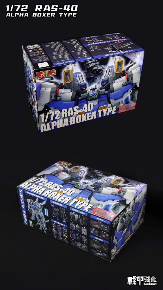Rodams 1/72 RAS-40 GP04 Alpha Boxer Type [Limited Blue Version]