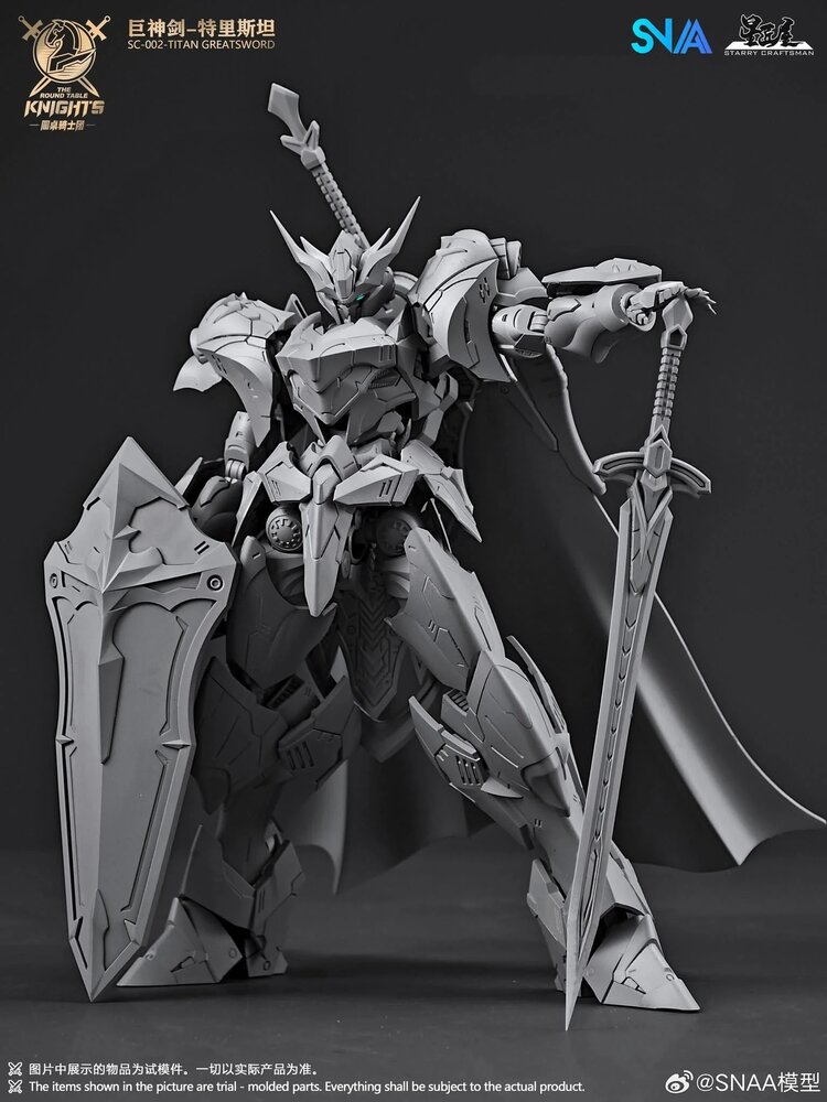PRE-ORDER 1/144 SNAA Titan Greatsword Tristan