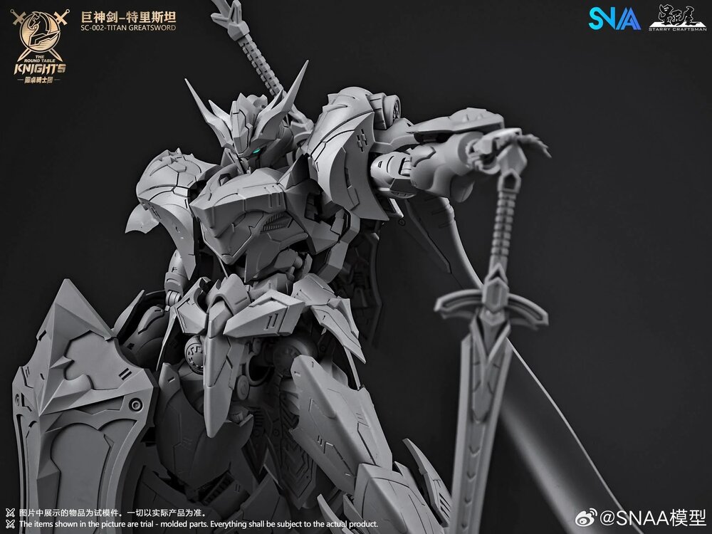 PRE-ORDER 1/144 SNAA Titan Greatsword Tristan