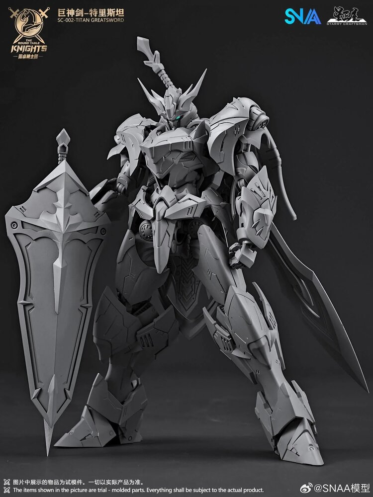 PRE-ORDER 1/144 SNAA Titan Greatsword Tristan