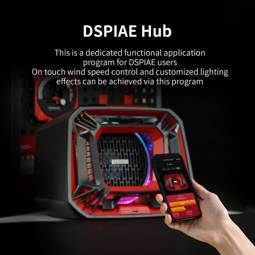 DSPIAE Glutton Pro Dust Collector T1 PRO