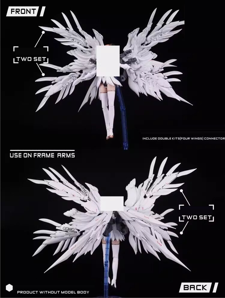 Susan Model 1/144 &quot;Snow White&quot; Wing Set
