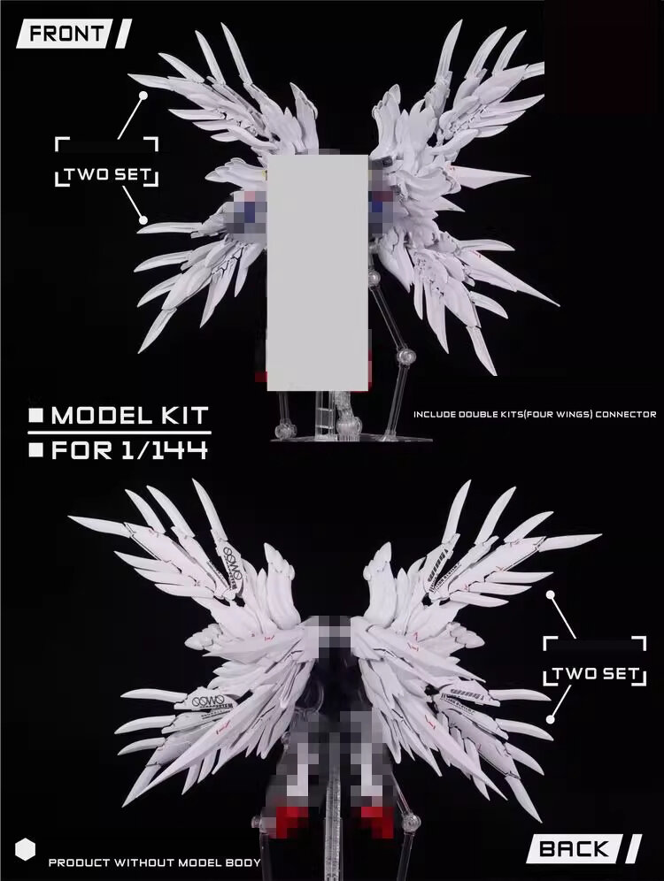 Susan Model 1/144 &quot;Snow White&quot; Wing Set