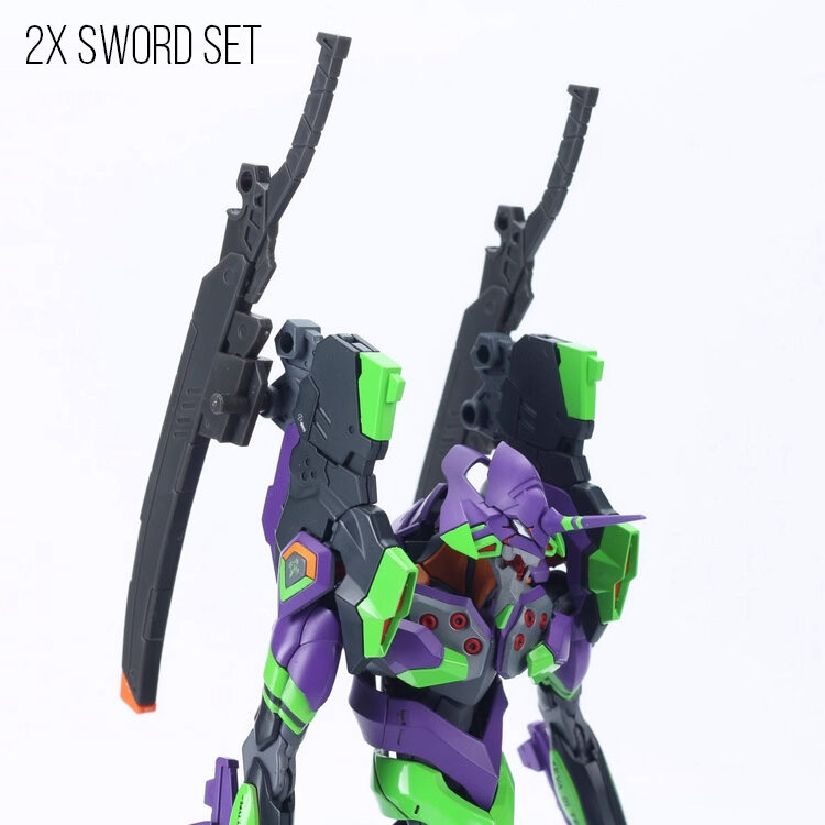 EW 1/144 Evangelion Weapon Set and Tower Display Base
