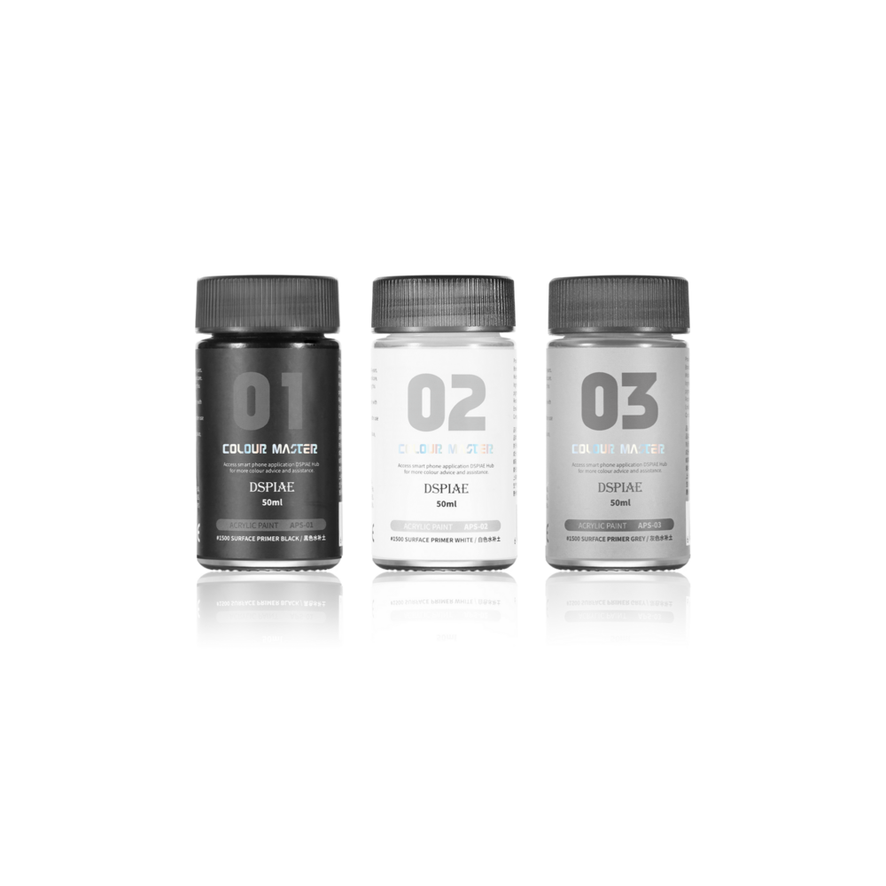 DSPIAE Acrylic Surface Primer Grey 50ml APS-03
