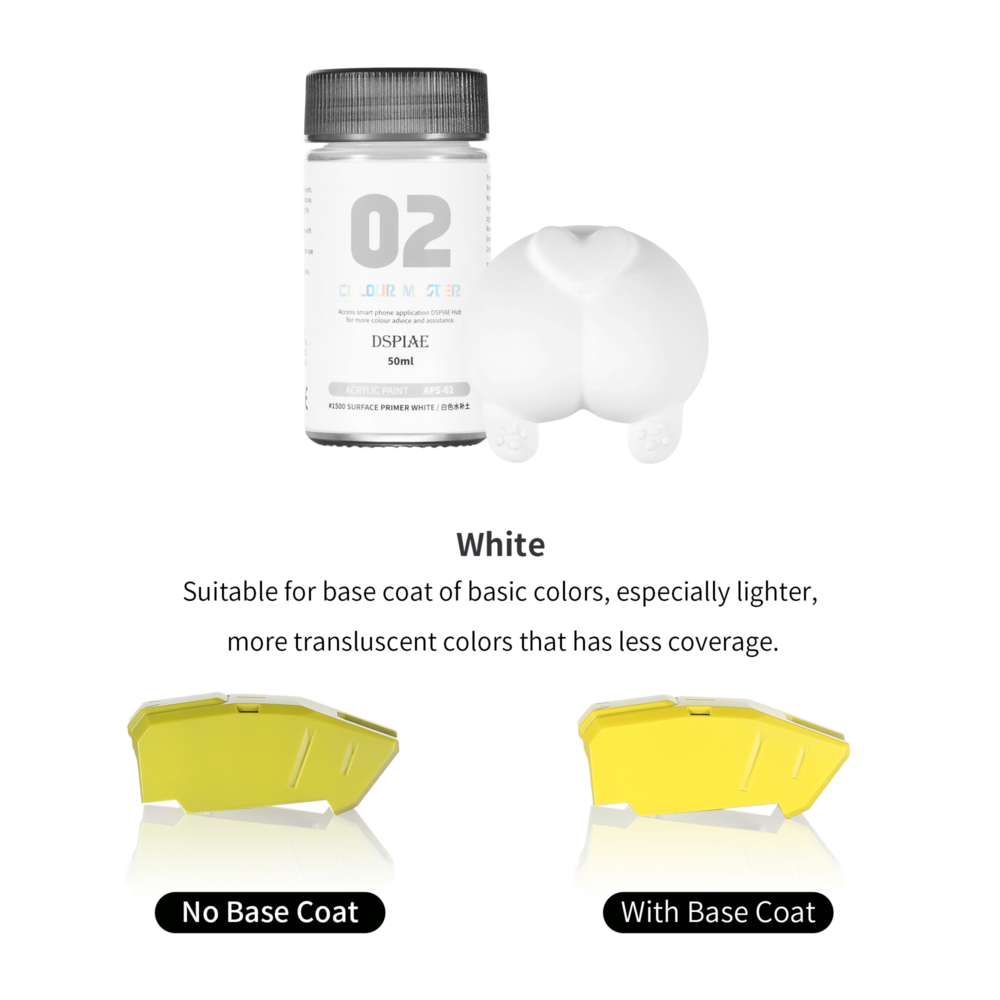 DSPIAE Acrylic Surface Primer Gloss Black APS-01