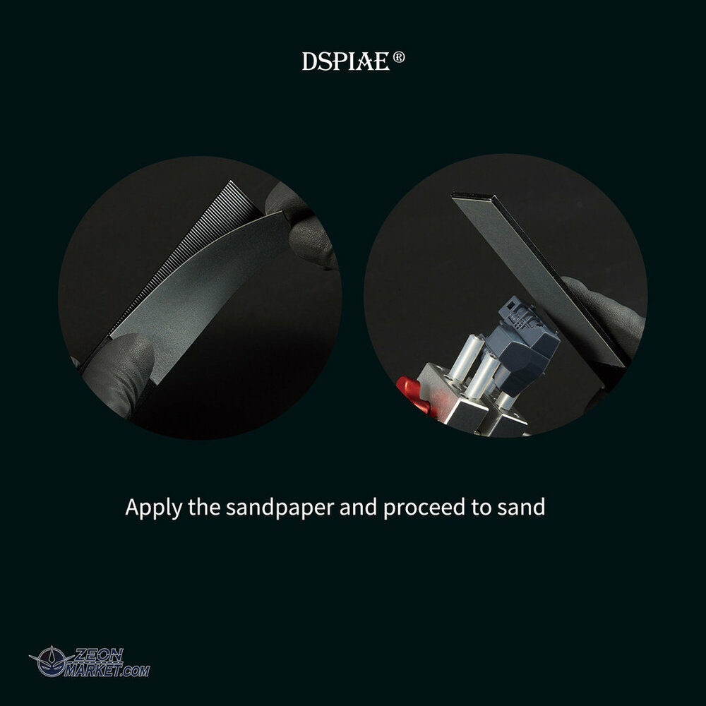 [ROAD KILL] DSPIAE Cerberus Aluminium Sanding Board AS-25BK PRO