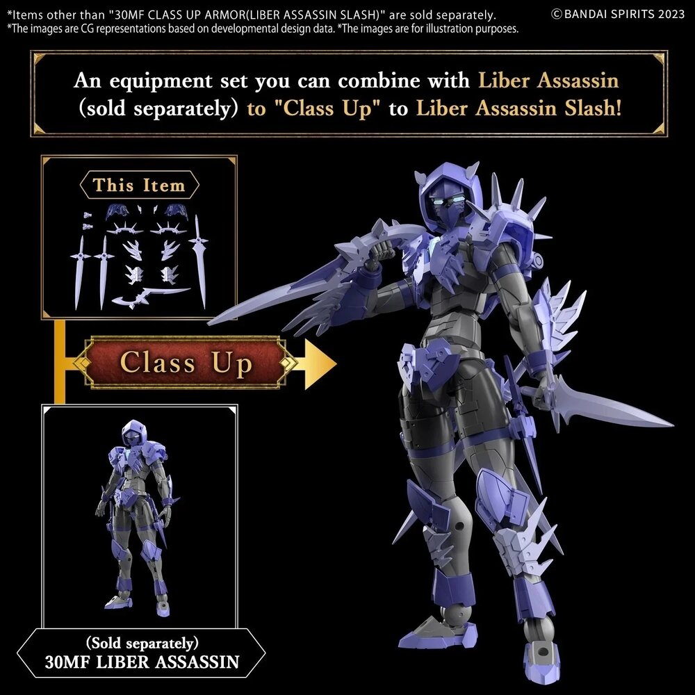 30MF Class Up Armor Liber Assassin Slash A-11