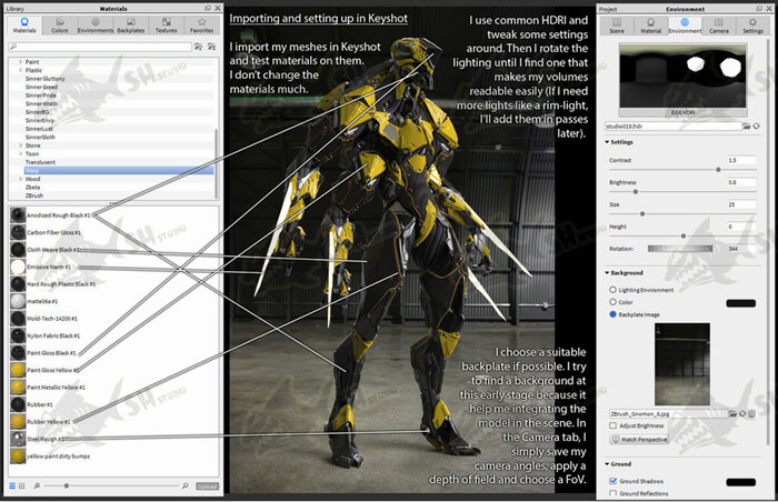 WASP 10 or 15 inch Full Statue