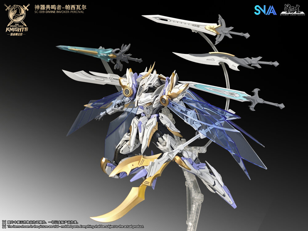 PRE-ORDER SNAA 1/144 Divine Invoker Percival SC-009 Deluxe Ver.