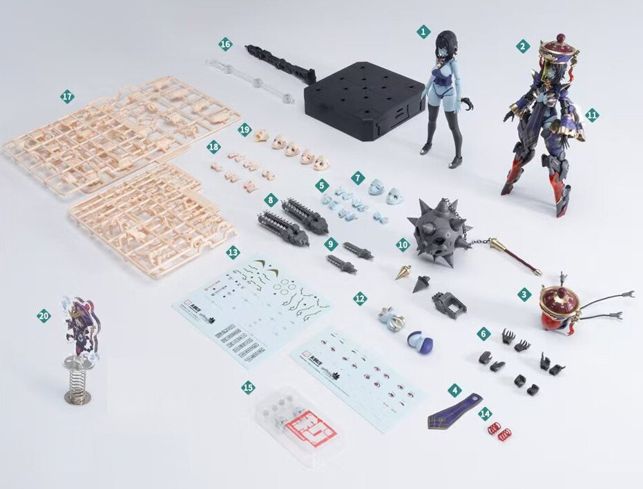 Hemoxian 1/10 Reverberation Of Medta Jiangshi Jiulian