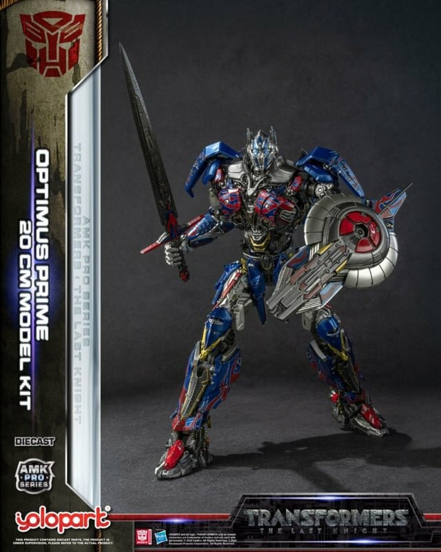 Yolopark Transformers: The Last Knight AMK Pro Series Plastic Model Kit Optimus Prime