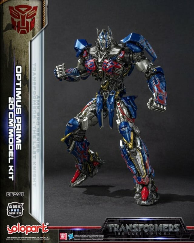 Yolopark Transformers: The Last Knight AMK Pro Series Plastic Model Kit Optimus Prime