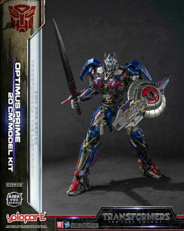 Yolopark Transformers: The Last Knight AMK Pro Series Plastic Model Kit Optimus Prime