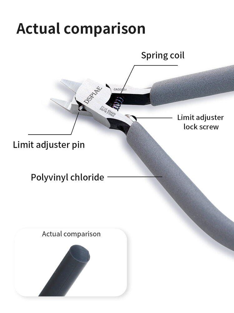 DSPIAE Ultra Thin Single Blade Nipper ST-C2