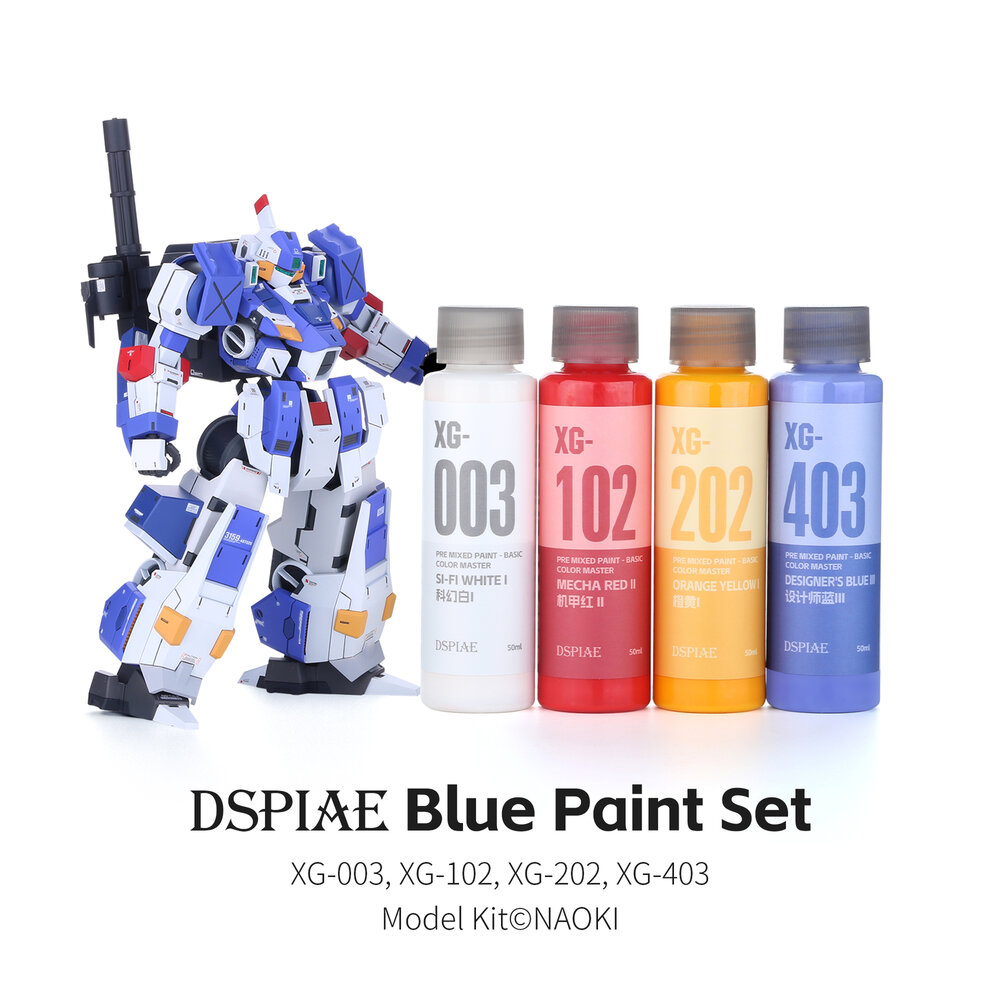 DSPIAE Pre-Mixed Acrylic Paints 50ml Surface Primer (Gray) XPS-02