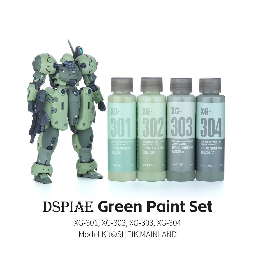 DSPIAE Pre-Mixed Acrylic Paints 50ml Surface Primer (Gray) XPS-02