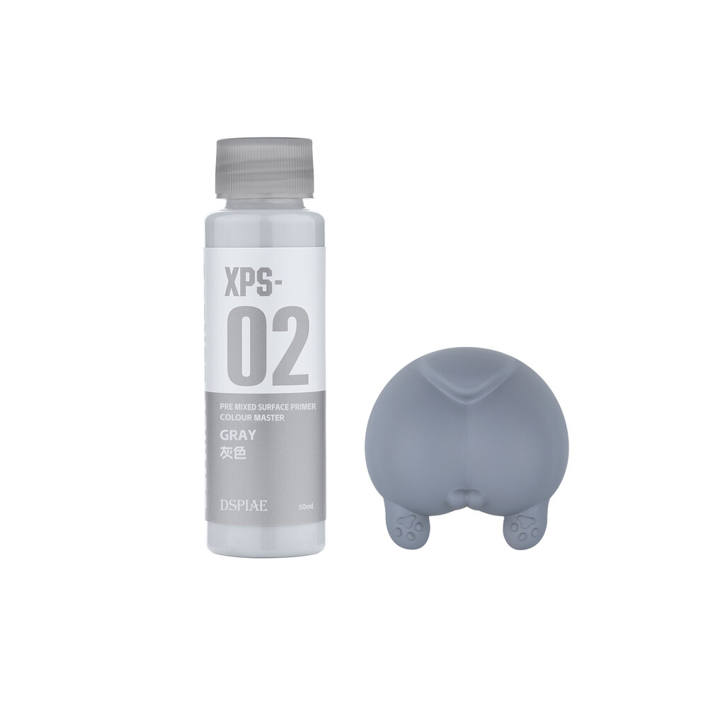 DSPIAE Pre-Mixed Acrylic Paints 50ml Surface Primer (Gray) XPS-02