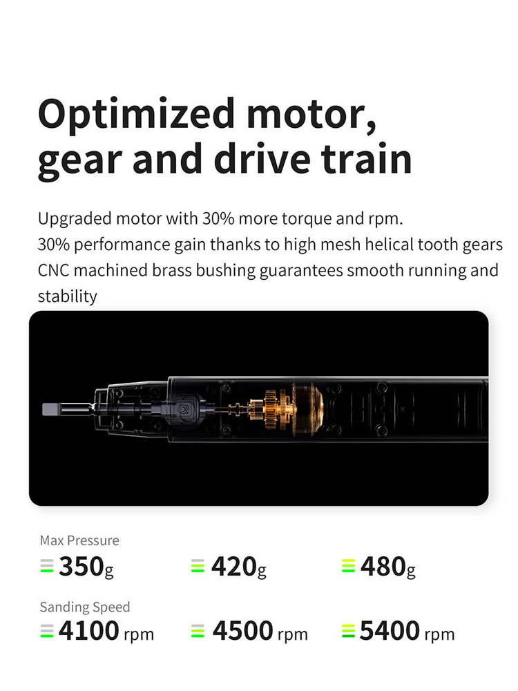 DSPIAE "Illusive Shadows" Reciprocating Sander ES-A PRO