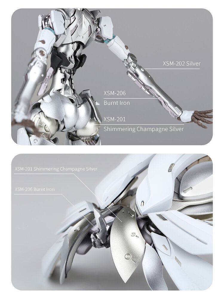 DSPIAE Pre-Mixed Acrylic Paints 50ml Metallic Emerald Green XSM-003