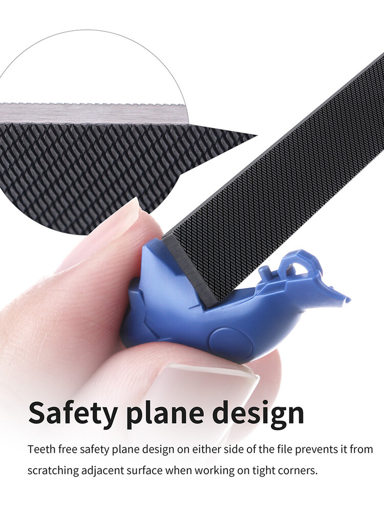 DSPIAE DLC Coated Stainless Steel File 400/800 Grit AT-FX01