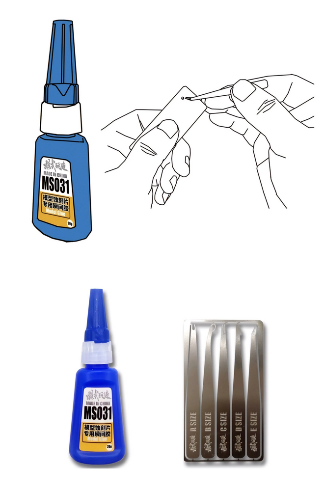 Moshi Model Glue with Glue Applicator MS031