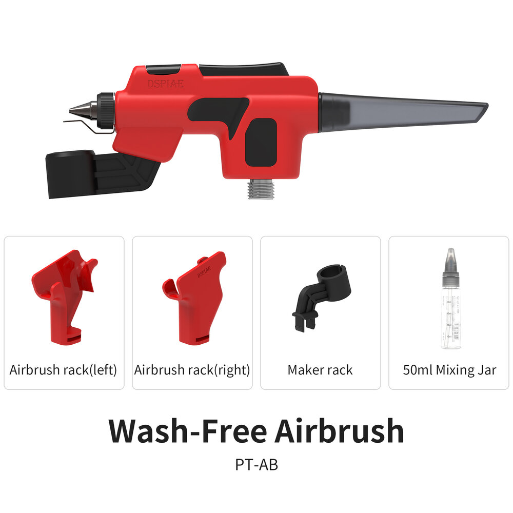 DSPIAE Wash-Free Airbrush PT-AB