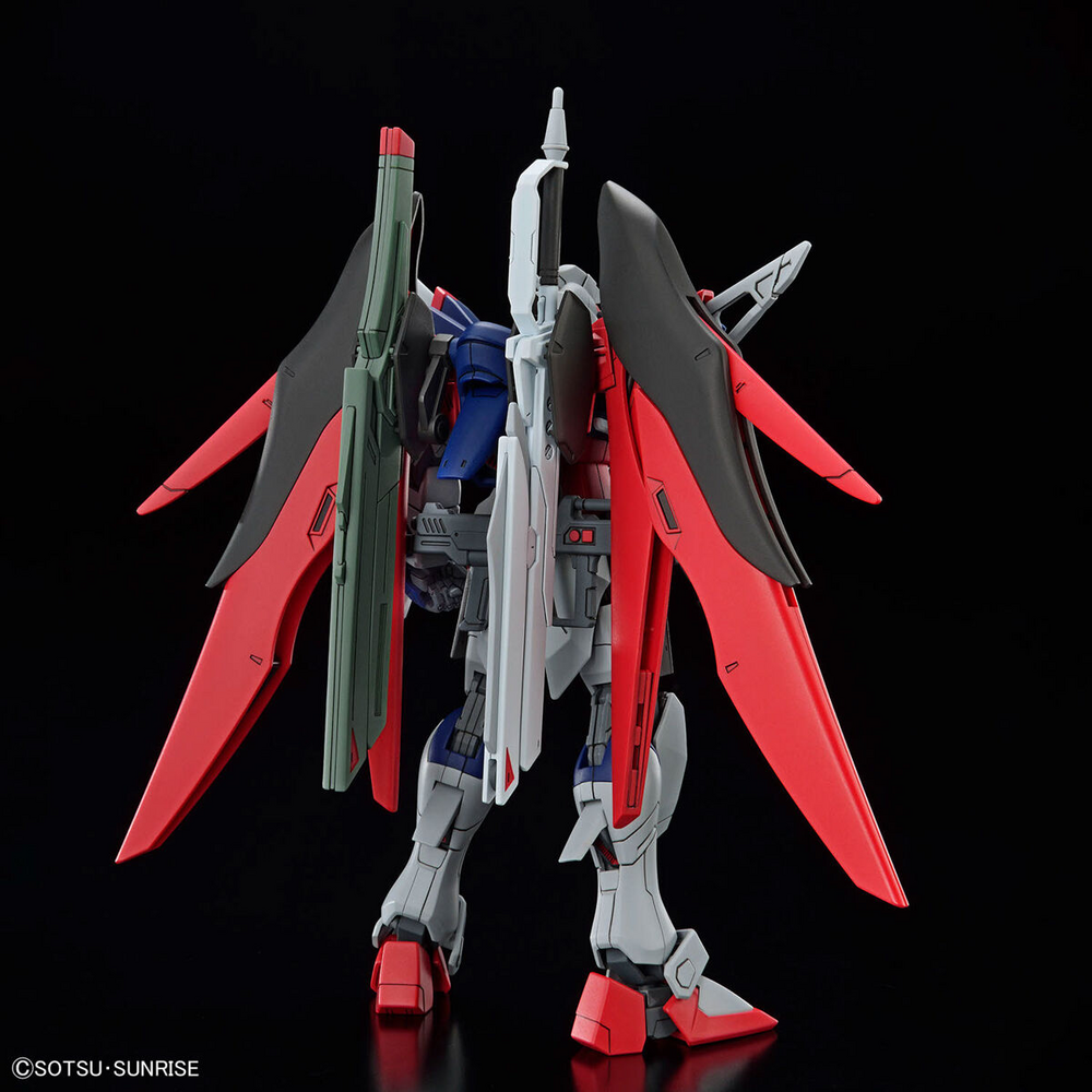 1/144 HG ZGMF/A-42S2 &amp; A-GXQ754/V2 Destiny Gundam Spec II &amp; Zeus Silhouette HG258