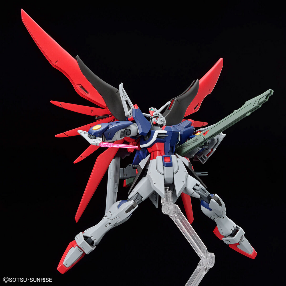 1/144 HG ZGMF/A-42S2 &amp; A-GXQ754/V2 Destiny Gundam Spec II &amp; Zeus Silhouette HG258