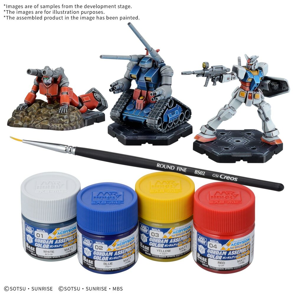 PRE-ORDER Gundam Assemble Paint Pack 01