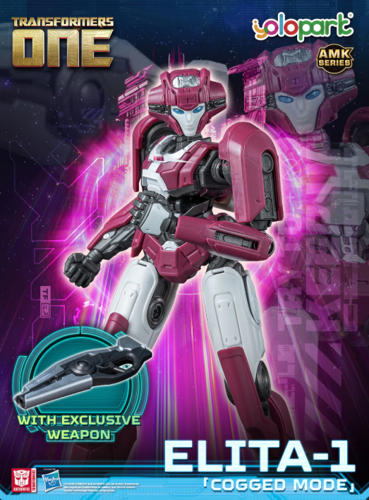Yolopark Transformers ONE AMK Series (Cogged Mode) ELITA-1