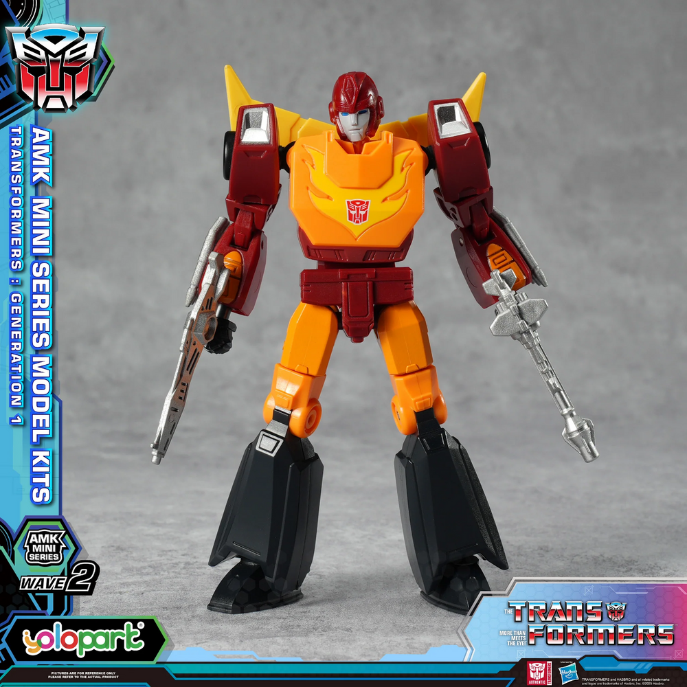 Yolopark Transformers G1 AMK Mini Series Wave 2 Rodimus Prime