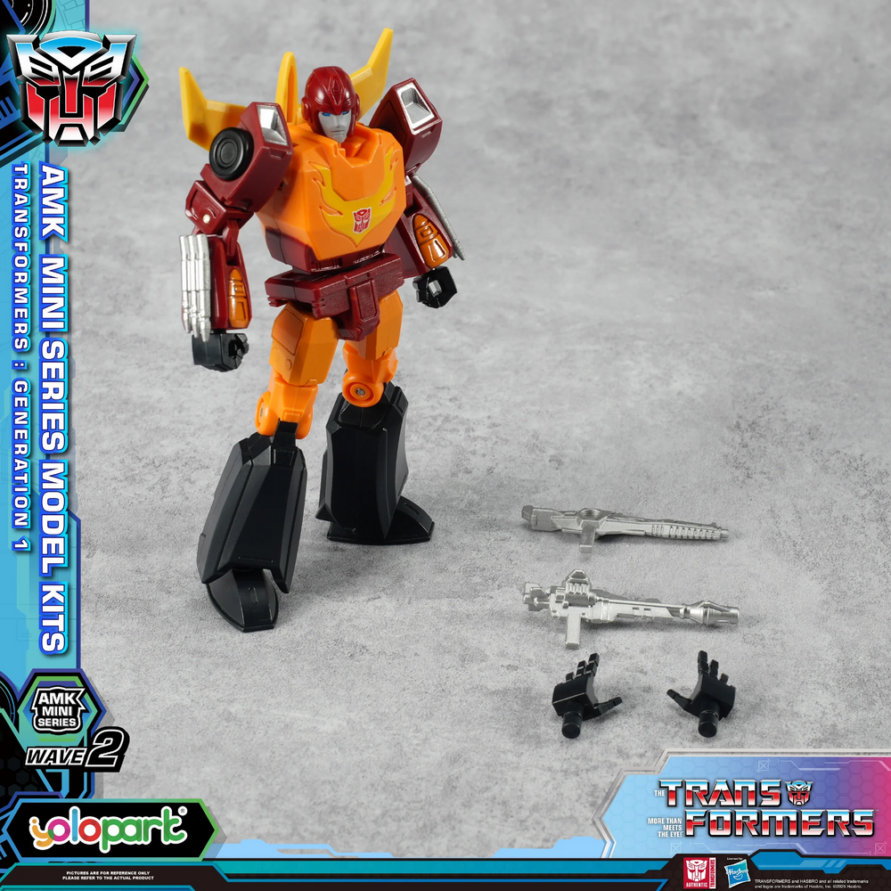 Yolopark Transformers G1 AMK Mini Series Wave 2 Rodimus Prime