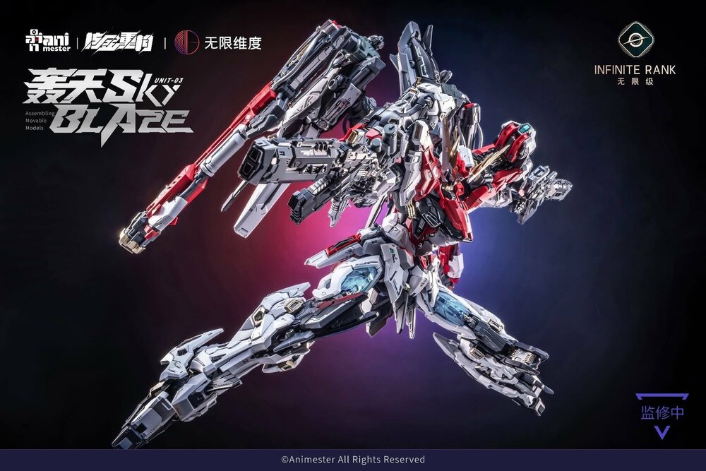 PRE-ORDER Animester x Infinite Dimension 1/72 Unit-03 Sky Blaze