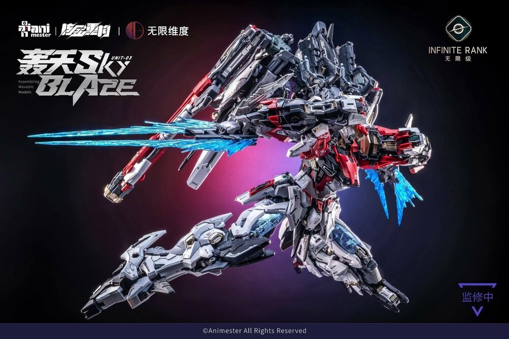 PRE-ORDER Animester x Infinite Dimension 1/72 Unit-03 Sky Blaze